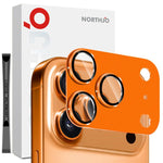 NORTHJO CD 靜脈相機鏡頭保護鋼化玻璃後鏡頭膜，適用於 iPhone 17 Pro Max、iPhone 17 Pro