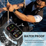 輪胎紋雙色矽膠錶帶，適用於Apple Watch 46mm / 49mm / 45mm / 44mm，42mm / 41mm / 40mm / 38mm