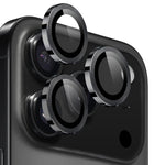 NORTHJO 相機鏡頭保護圈 CD 金屬環鋼化玻璃膜，適用於 iPhone 17 Pro / 17 Pro Max