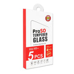 5片 ENKAY 加厚膠水無白邊高鋁矽鋼化玻璃膜，適用於 iPhone 17 Pro Max、iPhone 17 Pro、iPhone 17、iPhone Air
