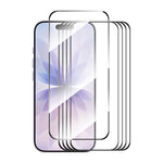 5片 ENKAY 加厚膠水無白邊高鋁矽鋼化玻璃膜，適用於 iPhone 17 Pro Max、iPhone 17 Pro、iPhone 17、iPhone Air