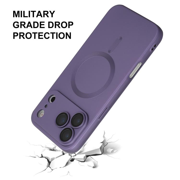 ENKAY MagSafe霧面TPU手機殼附鏡頭保護膜，適用於iPhone 17 Pro Max、iPhone 17 Pro、iPhone 17、iPhone Air