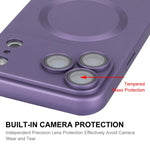 ENKAY MagSafe霧面TPU手機殼附鏡頭保護膜，適用於iPhone 17 Pro Max、iPhone 17 Pro、iPhone 17、iPhone Air