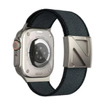 Z型磁扣雙色尼龍錶帶，適用於Apple Watch 46mm / 49mm / 45mm / 44mm，42mm / 41mm / 40mm / 38mm