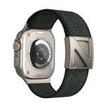 Z型磁扣雙色尼龍錶帶，適用於Apple Watch 46mm / 49mm / 45mm / 44mm，42mm / 41mm / 40mm / 38mm