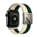 Z型磁扣雙色尼龍錶帶，適用於Apple Watch 46mm / 49mm / 45mm / 44mm，42mm / 41mm / 40mm / 38mm