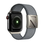 Z型磁扣雙色尼龍錶帶，適用於Apple Watch 46mm / 49mm / 45mm / 44mm，42mm / 41mm / 40mm / 38mm