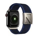 Z型磁扣雙色尼龍錶帶，適用於Apple Watch 46mm / 49mm / 45mm / 44mm，42mm / 41mm / 40mm / 38mm