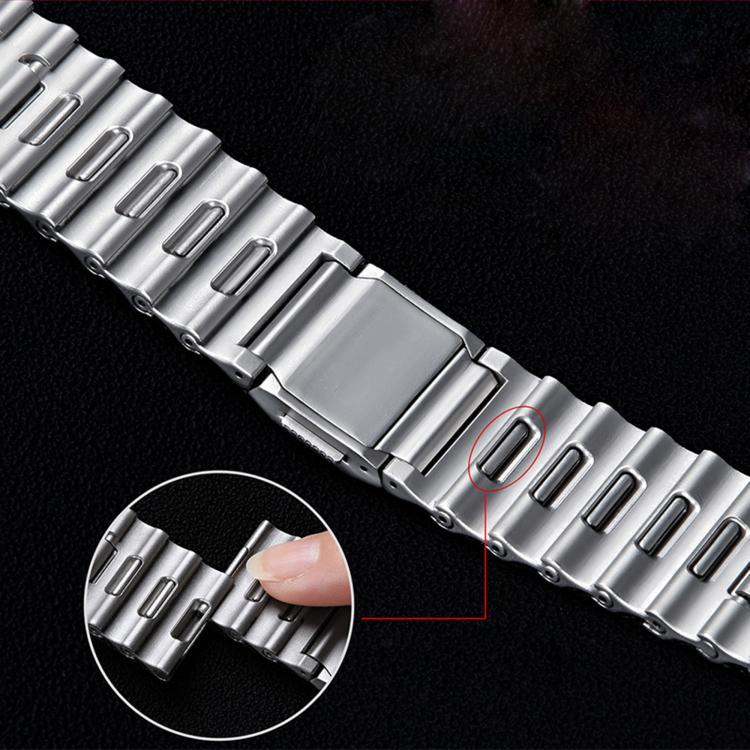 海浪磁扣不鏽鋼錶帶，適用於 Apple Watch 46mm / 49mm / 45mm / 44mm