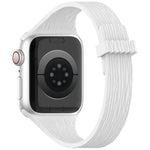 水紋木紋小腰磁性矽膠錶帶，適用於 Apple Watch 46mm / 49mm / 45mm / 44mm，適用於 Apple Watch 42mm / 41mm / 40mm / 38mm