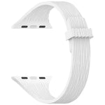 水紋木紋小腰磁性矽膠錶帶，適用於 Apple Watch 46mm / 49mm / 45mm / 44mm，適用於 Apple Watch 42mm / 41mm / 40mm / 38mm