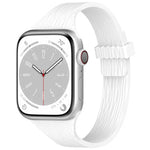 水紋木紋小腰磁性矽膠錶帶，適用於 Apple Watch 46mm / 49mm / 45mm / 44mm，適用於 Apple Watch 42mm / 41mm / 40mm / 38mm