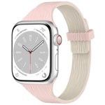 水紋木紋小腰磁性矽膠錶帶，適用於 Apple Watch 46mm / 49mm / 45mm / 44mm，適用於 Apple Watch 42mm / 41mm / 40mm / 38mm