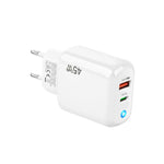 GaN 45W PD3.0 + QC3.0 完全相容協議筆記型電腦 / 平板充電器，歐規插頭，歐規插頭