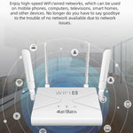 CPE907-E 亞歐版 150Mbps 下載速度 4天線 SIM 卡路由器 4G LTE WiFi 路由器，美規插頭，歐規插頭