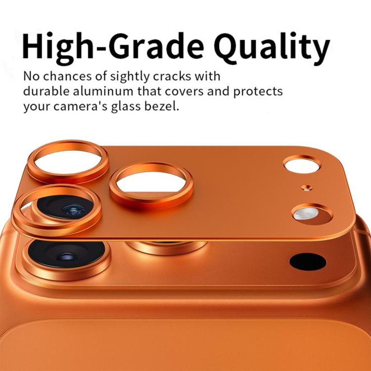 Kalebol 金屬凸起鏤空鏡頭保護環，適用於 iPhone 17 Pro Max、iPhone 17 Pro