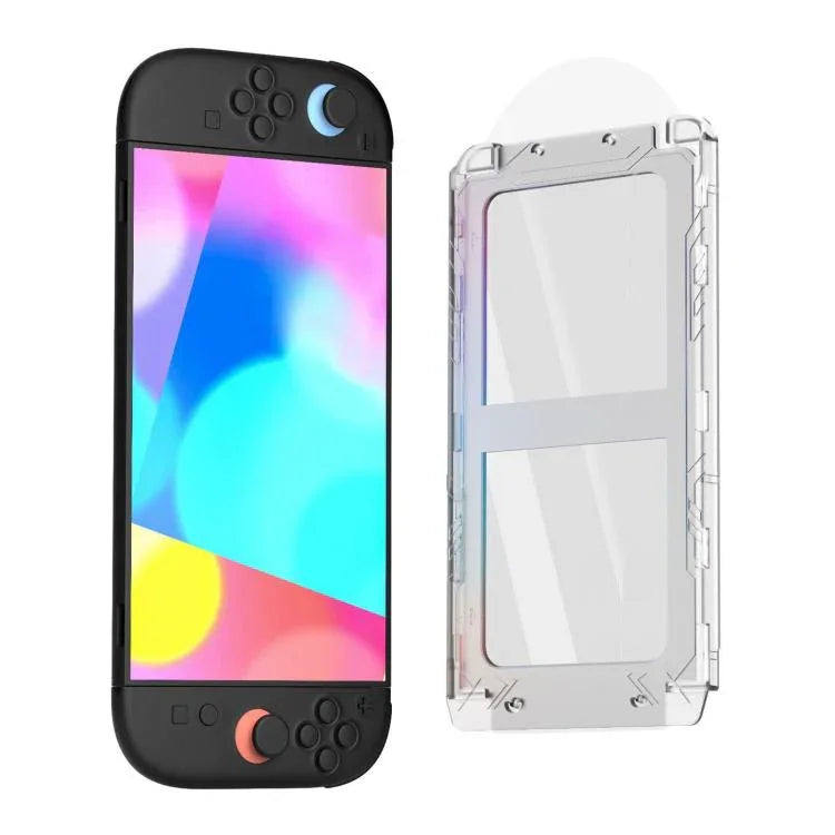 2pcs HD Tempered Glass Screen Protector with Dust-Free Application Tool, For Nintendo Switch 2
