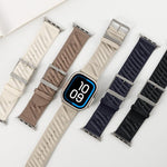Style H 斜紋尼龍錶帶，適用於 Apple Watch 46mm / 49mm / 45mm / 44mm，適用於 Apple Watch 42mm / 41mm / 40mm / 38mm