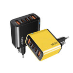 TE-PD43 Type-C x 3，USB-A x 2 多埠手機 / 平板充電器，歐規插頭，歐規插頭