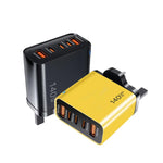TE-PD43 Type-C x 3，USB-A x 2 多埠手機／平板充電器，英規插頭，英規插頭