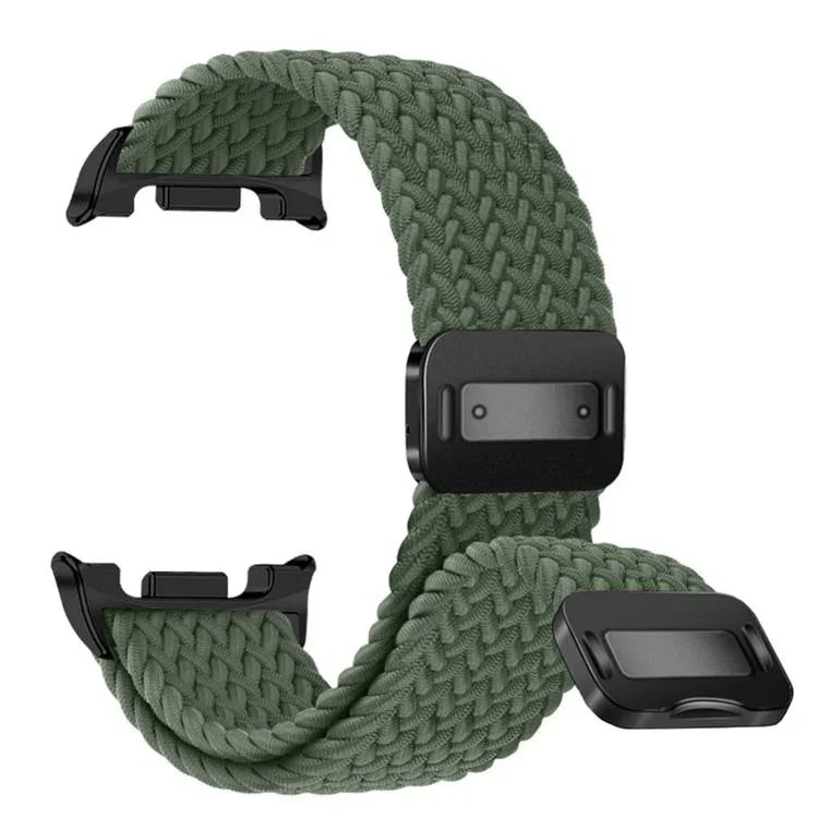 磁吸扣彈性尼龍編織錶帶，適用於 Samsung Galaxy Watch8 / Watch8 Classic