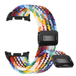 磁吸扣彈性尼龍編織錶帶，適用於 Samsung Galaxy Watch8 / Watch8 Classic