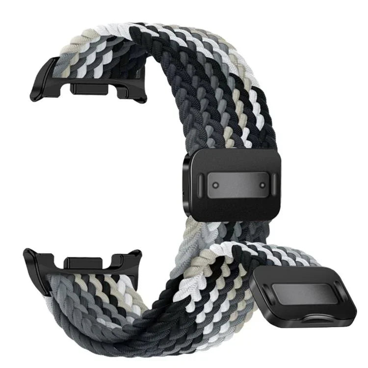 磁吸扣彈性尼龍編織錶帶，適用於 Samsung Galaxy Watch8 / Watch8 Classic