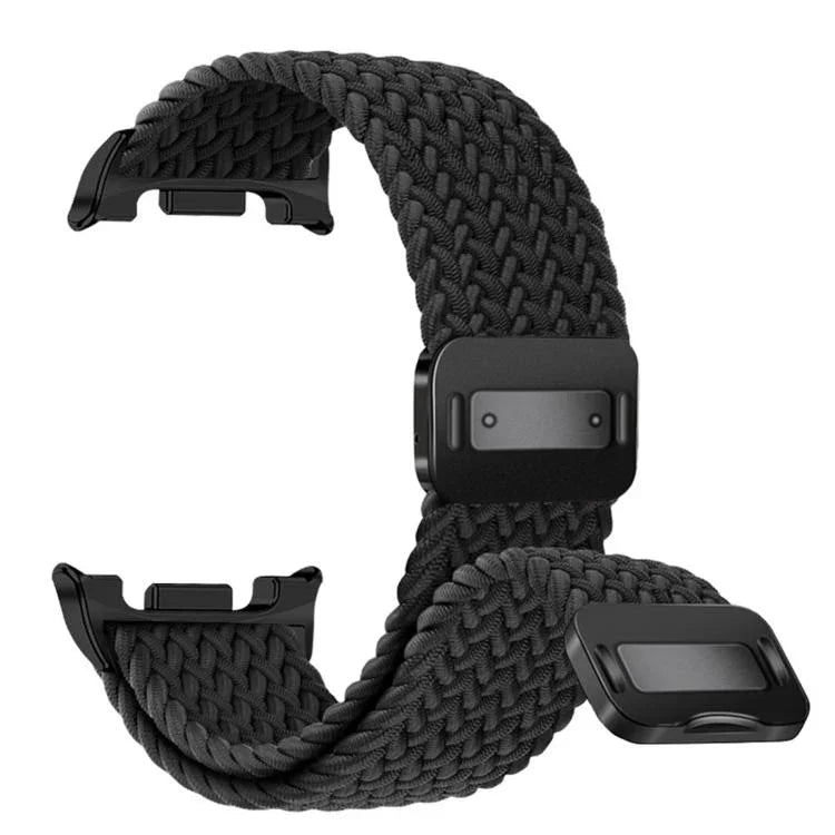 磁吸扣彈性尼龍編織錶帶，適用於 Samsung Galaxy Watch8 / Watch8 Classic