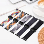 磁吸扣彈性尼龍編織錶帶，適用於 Samsung Galaxy Watch8 / Watch8 Classic