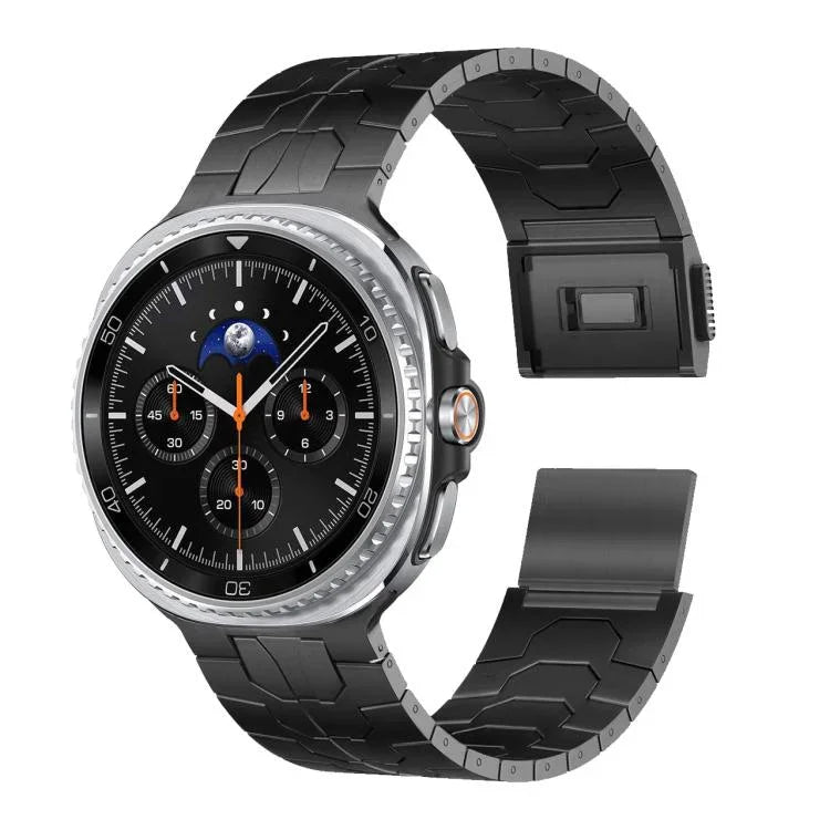 磁吸扣不鏽鋼錶帶，適用於 Samsung Galaxy Watch8 / Watch8 Classic