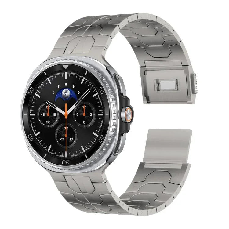 磁吸扣不鏽鋼錶帶，適用於 Samsung Galaxy Watch8 / Watch8 Classic