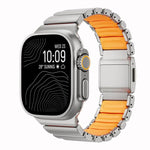 Norman 磁扣鈦金屬錶帶，適用於 Apple Watch 46mm / 49mm / 45mm / 44mm
