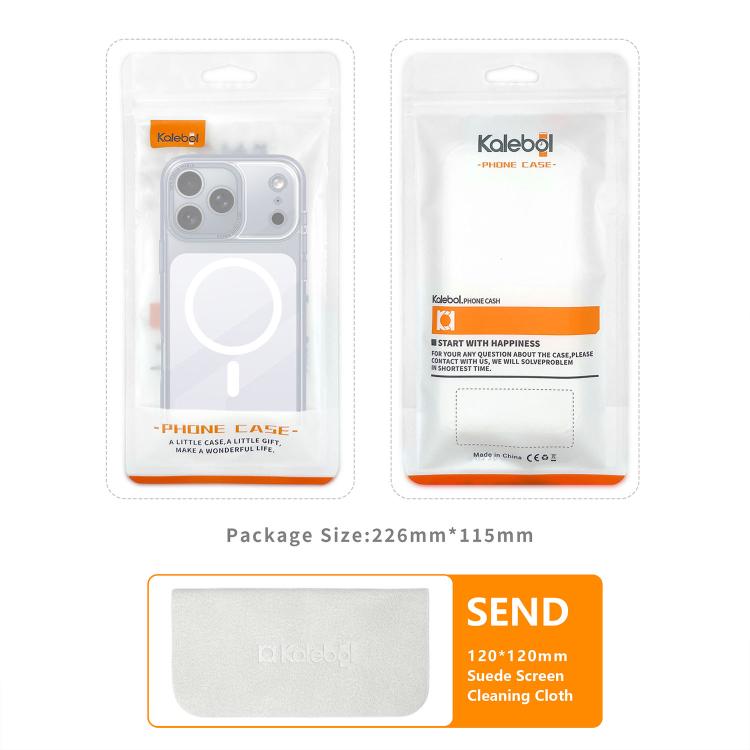Kalebol 透明磁吸 MagSafe 皮膚觸感手機殼，適用於 iPhone 17 Pro Max，適用於 iPhone 17 Pro，適用於 iPhone 17，適用於 iPhone Air