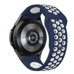 雙色反扣矽膠錶帶，適用於 Samsung Galaxy Watch FE / 7 / 6 / 5 / 4