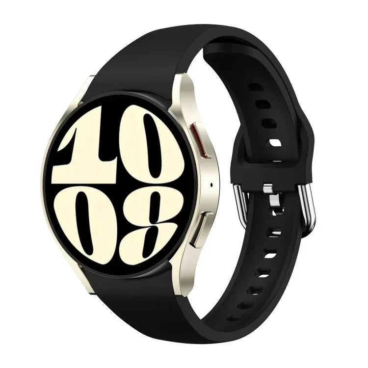 纖薄矽膠錶帶，適用於 Samsung Galaxy Watch FE / 7 / 6 / 5 / 4