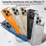 換成 17 大鏡頭窗霧面 MagSafe 手機殼，適用於 iPhone 15 Pro Max、iPhone 15 Pro、iPhone 15 Plus、iPhone 15、iPhone 14 Plus、iPhone 14、iPhone 14 Pro、iPhone 14 Pro Max