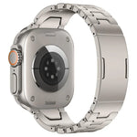 H型快速釋放蝴蝶扣不鏽鋼錶帶，適用於 Apple Watch 44mm / 45mm / 46mm / 49mm，適用於 Apple Watch 42mm / 41mm / 40mm / 38mm
