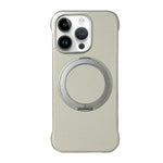 無框皮革紋PC MagSafe手機殼，適用於iPhone 14 Plus、iPhone 14、iPhone 14 Pro、iPhone 14 Pro Max、iPhone 13 Pro Max、iPhone 13 Pro