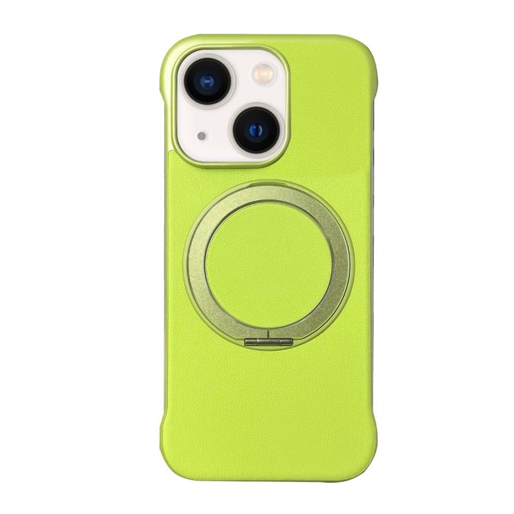 無框皮革紋PC MagSafe手機殼，適用於iPhone 14 Plus、iPhone 14、iPhone 14 Pro、iPhone 14 Pro Max、iPhone 13 Pro Max、iPhone 13 Pro