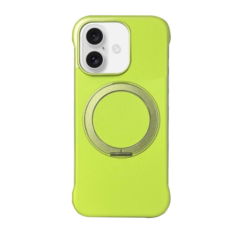 無框皮革紋PC MagSafe手機殼，適用於iPhone 16 Plus、iPhone 16、iPhone 15 Pro Max、iPhone 15 Pro、iPhone 15 Plus、iPhone 15