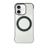 無框皮革紋PC MagSafe手機殼，適用於iPhone 17 Pro Max、iPhone 17 Pro、iPhone 17、iPhone Air、iPhone 16 Pro Max、iPhone 16 Pro