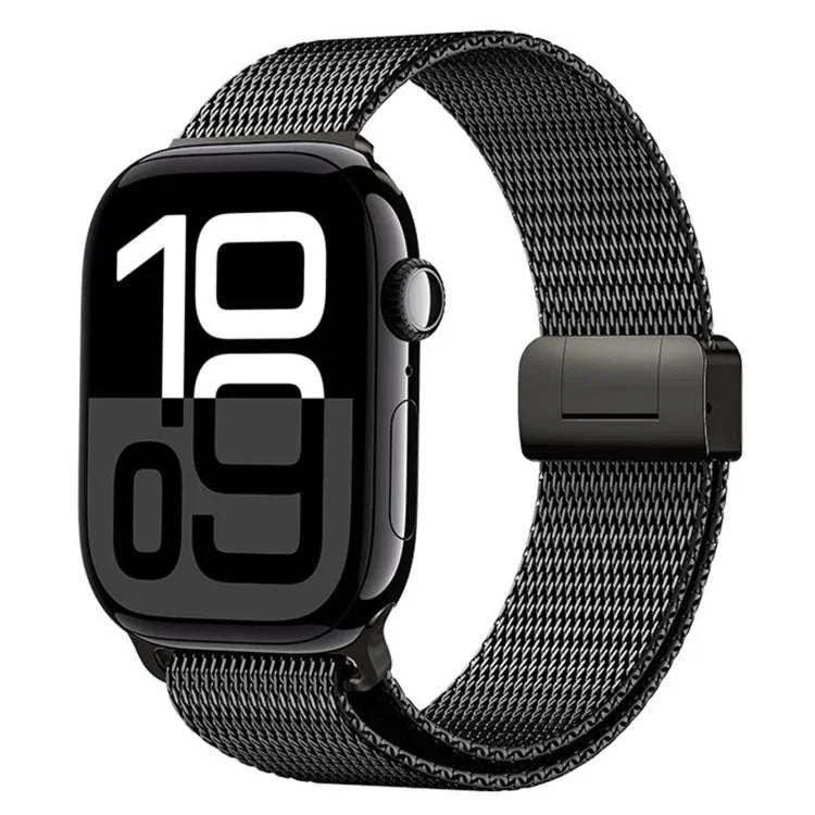 米蘭磁扣全鈦金屬錶帶，適用於 Apple Watch 46mm / 49mm / 45mm / 44mm