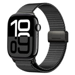米蘭磁扣全鈦金屬錶帶，適用於 Apple Watch 46mm / 49mm / 45mm / 44mm