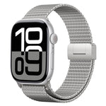 米蘭磁扣全鈦金屬錶帶，適用於 Apple Watch 46mm / 49mm / 45mm / 44mm