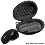 適用於 Logitech MX Master 4 / 3S / 3 / 2 便攜無線滑鼠收納包，抗壓硬殼保護包，適用 Logitech MX Master 4 / 3S / 3 / 2