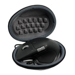 適用於 Logitech MX Master 4 / 3S / 3 / 2 便攜無線滑鼠收納包，抗壓硬殼保護包，適用 Logitech MX Master 4 / 3S / 3 / 2