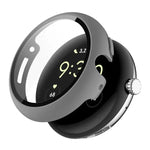 ENKAY Hat-Prince 全覆蓋鋼化玻璃膜一體成型 PC 錶殼，Google Pixel Watch 4 45mm，適用於 Google Pixel Watch 4 41mm