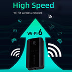 M10-LW 帶 RJ45 埠 WPS 功能 SIM 卡槽 WIFI6 便攜 4G 路由器 WiFi 熱點 美國版，M10-LW