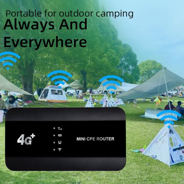 M10-LW 帶 RJ45 埠 WPS 功能 SIM 卡槽 WIFI6 便攜 4G 路由器 WiFi 熱點 美國版，M10-LW
