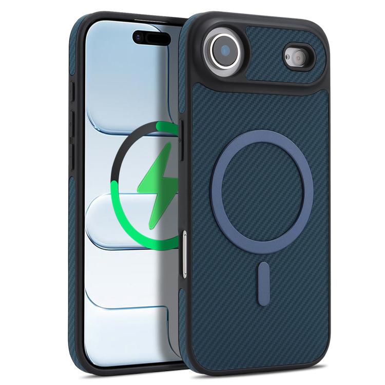 Kalebol碳纖維MagSafe手機殼，適用於iPhone 17 Pro Max、iPhone 17 Pro、iPhone 17、iPhone Air、iPhone 16 Pro Max、iPhone 16 Pro、iPhone 16 Plus、iPhone 16